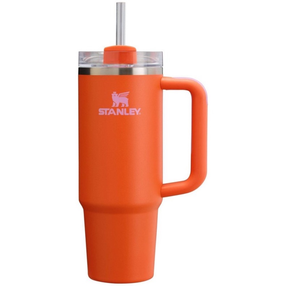 New Stanley 30 oz Stainless Steel H2.0 Flowstate Quencher Tumbler Poppy